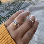 Combo + Trio Alianças Baratas Montes Claros 2mm Solitário Amarelo