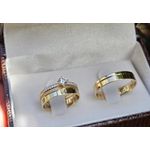 Conjunto + Aliança de Casamento Anápolis 4,5mm