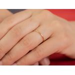 Aliança Individual 1mm em Ouro 18k e Casamento Gyn