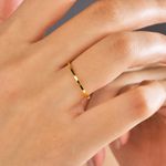 Aliança Unitária 1mm em Ouro e Casamento Goiânia