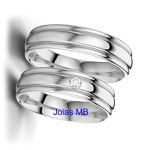 Alianças de Brilhantes BH 6mm
