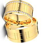 Alianças de Casamento Noruega 12,5mm