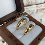 Combo + Trio de Alianças de Casamento Parobé 3mm