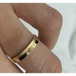 Alianças de Casamento Ouro 18k Finas 3 Gramas 2,7mm 