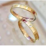 Alianças de Casamento Ouro 18k Modernas 6 Gramas 3,5mm 