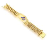 Pulseira de Ouro Cuiabá 21 cm