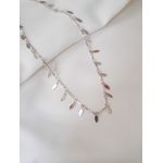 Colar Choker folhinhas 