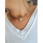 Choker esfera Dois Banhos 
