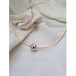 Choker esfera Dois Banhos 