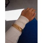 Bracelete Onda Dois Banhos 