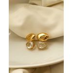 Brinco Gota Cristal