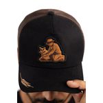 BONÉ DON TERRA PRETO - ESTILO, CONFORTO E IDENTIDADE