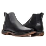 BOTA WORK JUMP COURO HIDROFUGADO - Preta