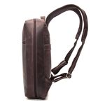 MOCHILA CALIFÓRNIA DON MATUTO EM COURO LEGITMO CAFÉ