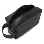 NECESSAIRE CLASSIC EM COURO PRETO