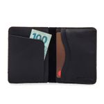 CARTEIRA SLIM VERTICAL CLASSIC PRETA