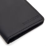 CARTEIRA SLIM VERTICAL CLASSIC PRETA