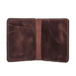 CARTEIRA SLIM VERTICAL CLASSIC CAFÉ