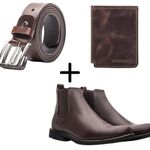 KIT 3 | BOTA + CARTEIRA + CINTO