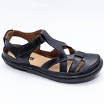 Sapatilha Feminina em Couro Preto 4006 Jota Flex