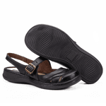 Sapatilha Feminina Couro Preto 4010 Jota Flex