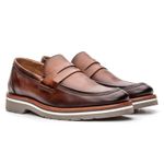 SAPATO CASUAL TOTTENHAM ROBUST TAN