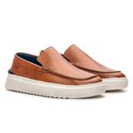 SAPATO CASUAL SLIP ON CARAMELO