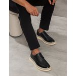 SAPATO CASUAL VEGAS PRETO