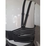 Maiô Plus Size Anita Aro V Preto com elástico Cactus 0158.15