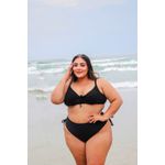 Biquini Plus Size Fio Duplo Caribe Preto 0138.01 Preto