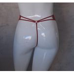 Calcinha Renda Fio Sexy Vermelha 010.02
