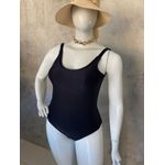 Maiô Plus Size Sereia Preto com regulagem nas alças e bojo removível 0167.01