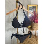 Biquíni Plus Size Cortininha Preto 0116.10 Preto