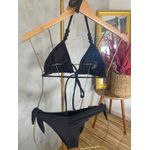 Biquíni Plus Size Cortininha Preto 0116.10 Preto
