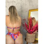 Biquíni Plus Size Aro Único Fio Duplo Colorido 0107.63 Multicolorido