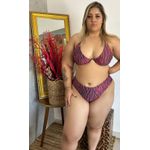 Biquíni Plus Size Aro Único Fio Duplo Zebra Terra Cota 0107.64 Terra Cota