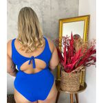 Maiô Plus Size Azul Royal 0170.01 Azul Royal