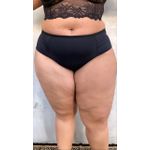 Calcinha Premium Plus Size Preta Conforto tradicional 026.10