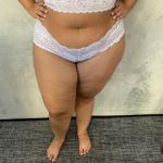 Calcinha Premium Plus Size Caleçon Renda Branca Sem Cós 013.06