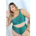 Biquíni Plus Size Nula Manga Verde com fio duplo 0112.05