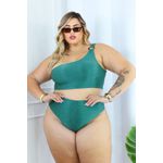 Biquíni Plus Size Nula Manga Verde com fio duplo 0112.05