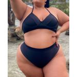 Calcinha de Biquíni Avulsa Hot Pant Preta 054.01