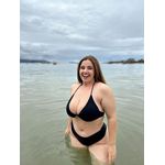 Biquíni Plus Size Aro Único Fio Duplo Preto 0107.24