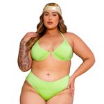 Biquíni Plus Size Aro Único Fio Duplo Kiwi 0107.51