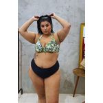 Biquíni Nó na frente Estampado com calcinha 045 Básica 0104.11