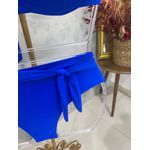 Biquíni Plus Size Alça Removível Azul com calcinha laço 0129.16
