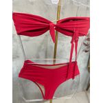 Biquíni Tomara que caia com detalhe e calcinha fio duplo alça removível 0139.01