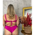 Biquini Meia Taça Caribe Fúcsia fio duplo regulagem 0138.74