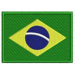 Bordado Bandeira do Brasil