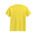 Camiseta de Algodão Masculina Amarela